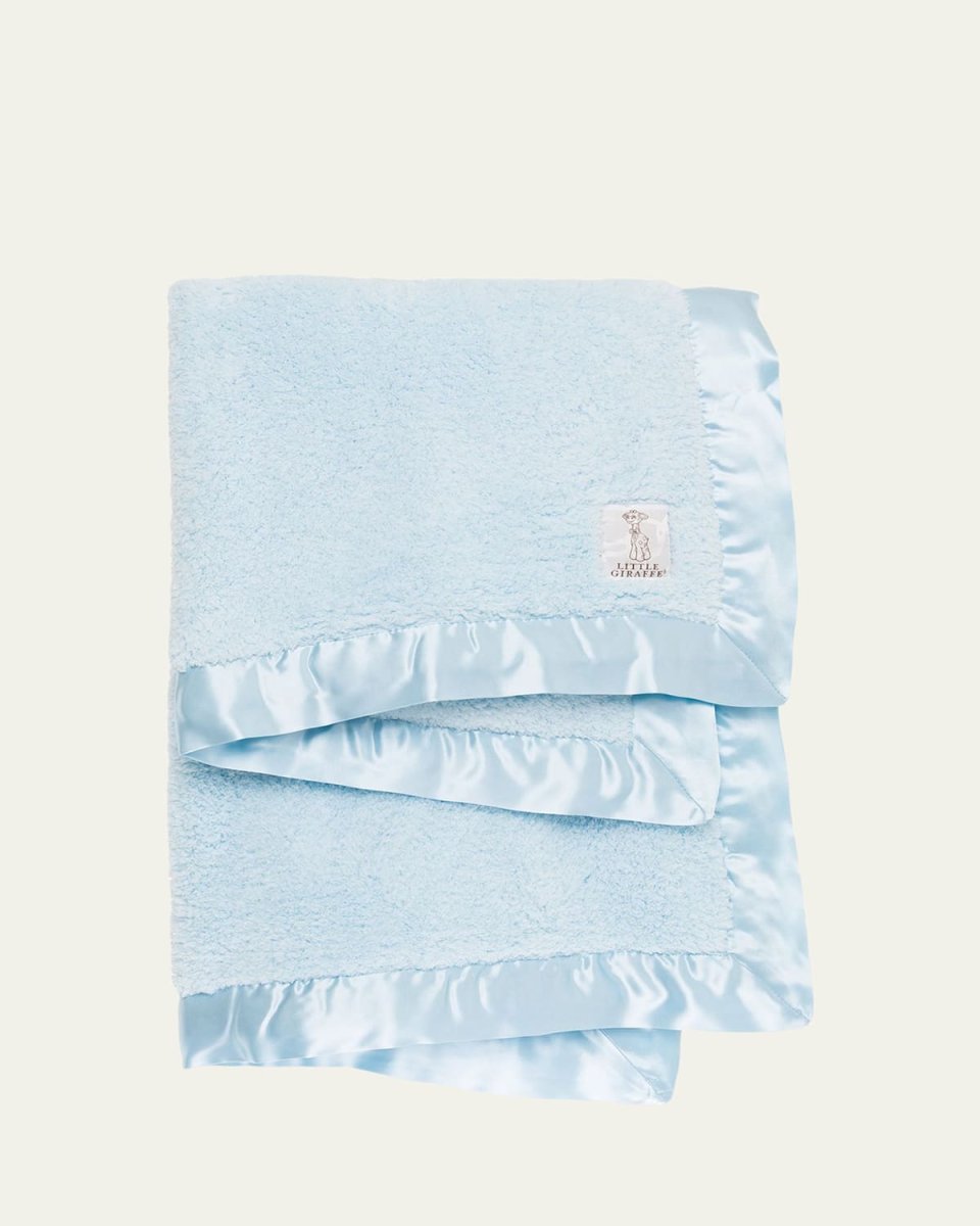 Chenille Solid Plush Baby Blanket